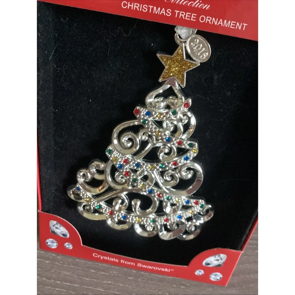 Harvey Lewis Collection Christmas Tree Ornament Crystals From Swarovski 2016